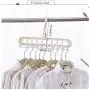GothicBride Multifunctional Magic Hangers Nine Holes Magic Hangers Space Saving Clothes Hangers Closet Organizer Hanger with Sturdy Plastic for Heavy Clothes… GothicBride Multifunctional Magic Hangers Nine Holes Magic Hangers Space Saving Clothes Hangers Closet Organizer Hanger with Sturdy Plastic for Heavy Clothes…