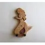 Ukulele Wall Mount Hanger, Hand Carved Mermaid Ukulele Wall Mount Hanger, Hand Carved Mermaid
