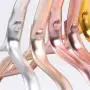 QKKstore Clothes Hanger Durable Antideformation Aluminium Alloy Closet Adult Skirt Dress Clothing Towel Storage Rack Hangers for Clothes,Gold