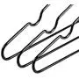 Metal Hanger Non-Slip Suit Coat Hangers Chrome and Black Friction, Suit Hangers, Pants Hangers, Metal Clothes Hanger with Rubber Coating, 16 Inches Wide, Set of 20 (Black) Metal Hanger Non-Slip Suit Coat Hangers Chrome and Black Friction, Suit Hangers, Pants Hangers, Metal Clothes Hanger with Rubber Coating, 16 Inches Wide, Set of 20 (Black)