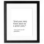 And Your Very Flesh Shall Be a Great Poem Walt Whitman, Leaves of Grass, Author Signature Literary Quote Print. Fine Art Paper, Laminated, Framed, or Canvas with Hanger. Multiple Sizes