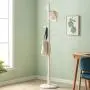 HL-TD Wooden Coat Rack Floor Rack Bedroom Clothes Rack Combination Hanger Living Room Simple (Color : C)