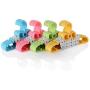Dalkeyie 10pcs Set Childrens Bow Hanger Home Baby Clothes Hanger(Pink)