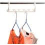 10pcs 3D Space Saving Hanger Magic Clothes Hanger with Hook Closet