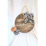 Personalized Wooden Door Hanger | Circle Door Hanger | 16 Inch Door Hanger | Farmhouse Door Hanger Personalized Wooden Door Hanger | Circle Door Hanger | 16 Inch Door Hanger | Farmhouse Door Hanger