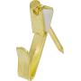 OOK by Hillman 535808 ReadyNail Conventional Picture Hangers 30lb TidyTin of 25, Brass