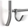 Lynk Over Door or Wall Mount Scarf Holder - Belt, Hat, Jewelry, Accessory Hanger - 16 Hook Organizer Rack - Platinum Lynk Over Door or Wall Mount Scarf Holder - Belt, Hat, Jewelry, Accessory Hanger - 16 Hook Organizer Rack - Platinum