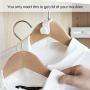 Geilihome Clothes Hanger Connector Hooks, 60Pcs Cascading Clothes Hangers for Heavy Duty Space Saving Cascading Connection Hooks for Clothes Closet, Creamy White(60pcs) Geilihome Clothes Hanger Connector Hooks, 60Pcs Cascading Clothes Hangers for Heavy Duty Space Saving Cascading Connection Hooks for Clothes Closet, Creamy White(60pcs)