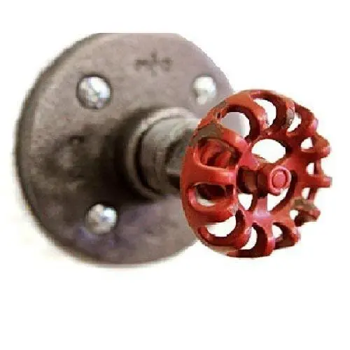 Industrial Pipe Hooks Wall Art, Steampunk black pipe coat hook, towel hook, industrial hook, rustic coat rack, hanger, entryway hat hook