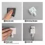 AndYin Cat Hooks Wall Hanger for Key Hook Decorative Adhesive Kitty Hooks Key Holder Coat Rack Utility Hook for Wall Hanging with Bag Coat (White) AndYin Cat Hooks Wall Hanger for Key Hook Decorative Adhesive Kitty Hooks Key Holder Coat Rack Utility Hook for Wall Hanging with Bag Coat (White)