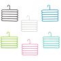 Baiyu Multi-Purpose Clothes Hanger Plastic 5 Layers Pants Trousers Hanger Holder Clothes Rack Drying Holder Necktie Belt Tie Scarf Towels Non-Slip Hanger Storage Organizer 33.5cm*34cm Baiyu Multi-Purpose Clothes Hanger Plastic 5 Layers Pants Trousers Hanger Holder Clothes Rack Drying Holder Necktie Belt Tie Scarf Towels Non-Slip Hanger Storage Organizer 33.5cm*34cm