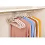 SAASNY Standard Hangers Plastic Hangers,Premium S-Shaped Pp Plastic Clothes Hangers,Set of 30,Space-Saving Clothes Hangers,Non-Slip,for Jackets,Shirts,Dresses,Scarves(Grey) for Drying and Storage