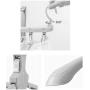 HJYPYJ Magic Hanger,PP Double Hook Folding Hanger,Space-Saving Organizer Hangers,for Balcony,Wardrobe Stable/Blue / 6 pcs