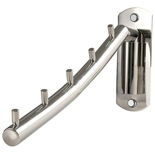 Newdora Folding Wall Mounted Clothes Hanger Rack Hook Laundry Drying Rack Instant Clothes Closet Stainless Steel Clothes Rack Closet Clothes Storage System Support Up To 45 Pounds Newdora Folding Wall Mounted Clothes Hanger Rack Hook Laundry Drying Rack Instant Clothes Closet Stainless Steel Clothes Rack Closet Clothes Storage System Support Up To 45 Pounds