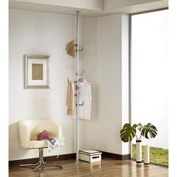 PRINCE HANGER, One-Touch Coat Rack, Silver, Steel, Free Standing, PHUS-0012, Made in Korea