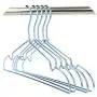 Golden Pink Aluminum Alloy Hanger for Clothes Strong Metal Shirts Dress Sun Top Hanger 20 Pieces/Lot,Blue
