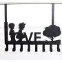 Wall Coat Hangers Rack,Coat Robe Hat Clothes Wall Mount Hook Heavy Duty Hanger Towel Rack,Decorative Hooks,Row Hook (Color : Black) Wall Coat Hangers Rack,Coat Robe Hat Clothes Wall Mount Hook Heavy Duty Hanger Towel Rack,Decorative Hooks,Row Hook (Color : Black)