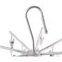 Stainless Steel Foldable Portable Home Outdoor Camping Travel Clothes Hanger Hook Shirts Sweaters Dress Drying Rack Underwear Hanging Dryer