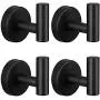 4 Pack Bathroom Towel Hooks SUS304 Stainless Steel Heavy Duty Wall Mounted on Door Cabinet Closet Robe Towel Coat Clothes Hooks for Kitchen Bathroom Garage Hotel Pool 4 Pack Bathroom Towel Hooks SUS304 Stainless Steel Heavy Duty Wall Mounted on Door Cabinet Closet Robe Towel Coat Clothes Hooks for Kitchen Bathroom Garage Hotel Pool