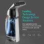 iSteam Steamer for Clothes [Powerful Technology] Dry Steam 7-in-1. Handheld Garment Wrinkle Remover. Portable Mini Steam Iron, Clothing and Fabric Accessory. for Home / Travel [H106]