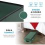 Underbed Christmas Ornament Storage Boxes With Lide - Sturdy 600D Oxford Fabric Stores up to 64 Standard Christmas Ornaments, And Holiday Accessories Storage Container with Dividers, - 5 Year Warranty