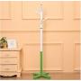 Wooden Children Clothes Hanger with 5 Hooks Pencil Shape Coat Rack Floor Standing Clothes Rack Folding Shelf for Kids 133cm Random Color