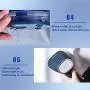 ZZYJYALG Garment Ironing Machine Plastic Metal Transparent Water Tank Handheld Two-Speed Design Large Capacity High Temperature Cotton Blended Travel Household Polyester Portable (Blue)