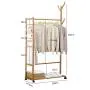 Multifunctional Coat Rack, Hanging Hanger/Bedroom/Simple/Hanging Clothes Rack/wiht Wheels,D