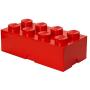 LEGO Red Storage Boxes Brick 8 Bright