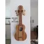 Ukulele Wall Mount Hanger, Sea Turtle, Hibiscus