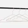 42cm Strong Metal Wire Clothes Hangers Hook Coat Trouser Skirt Holder Bar