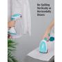 BEAUTURAL 1200-Watt Steamer for Clothes with Pump Steam Technology, Portable Handheld Garment Fabric Wrinkles Remover, 30s Fast Heat-up, Auto-Off, 8.79 oz. Large Detachable Water Tank Aqua