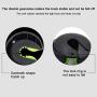 2PCS LED Light Hook Car Interior Back Seat Hidden Hook Headrest Items Hanger