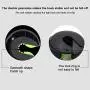 2PCS LED Light Hook Car Interior Back Seat Hidden Hook Headrest Items Hanger