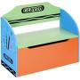 Crayon Toy Storage Wood Boxes and Bench for Toddler Children