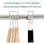 CLFAF Velvet Hangers, Heavyduty Non Slip Hangers Hook Swivel 360° Space Saving Clothes Hangers-Gray 100-pack