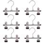 Aligle Adjustable Stainless Steel Shoe Rack Pants Folder Multi-Functional Portable travel laundry washing machine rack hooks socks clip Boot Hanger Set of 6 (6)