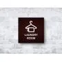 iCandy Products Inc Laundry Room, Cloth Hanger Hotel Business Office Building Sign 12x12 Inches, Dark Walnut, Metal iCandy Products Inc Laundry Room, Cloth Hanger Hotel Business Office Building Sign 12x12 Inches, Dark Walnut, Metal