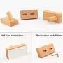 INLAR Wooden Coat Hook, Natural Wall Mounted Single Wall Hook Rack Clothes Scarf Hat Bag Storage Hangers Key Holder Hanging Door Hook Organizer Decorative (4pcs) INLAR Wooden Coat Hook, Natural Wall Mounted Single Wall Hook Rack Clothes Scarf Hat Bag Storage Hangers Key Holder Hanging Door Hook Organizer Decorative (4pcs)