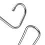 S-Type Multi-Purpose Pants Hangers Space Saving, Stainless Steel Magic Closet Hangers for Jeans Scarf Tie Clothes (3pcs)