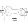 Brass Towel Robe Hook Coat Clothes Wall Mounted Hanger for Bath Kitchen Garage Bedroom,Living room, Fiting room, Office (4 Pack)