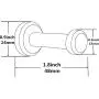 Brass Towel Robe Hook Coat Clothes Wall Mounted Hanger for Bath Kitchen Garage Bedroom,Living room, Fiting room, Office (4 Pack)