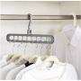 10Pcs 9 Holes Support Clothes Hanger Home Clothing Drying Rack Storage Holder for Clothes Layer Storage Racks Wardrobe Random Color 10Pcs 9 Holes Support Clothes Hanger Home Clothing Drying Rack Storage Holder for Clothes Layer Storage Racks Wardrobe Random Color