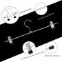 GOODUSCN Pant Hangers,14 inches Skirt Hanger Pants Hanger with Clips Metal Pant Hangers Space Saving for Pants Skirts Clothes (30Pack) (Renewed) GOODUSCN Pant Hangers,14 inches Skirt Hanger Pants Hanger with Clips Metal Pant Hangers Space Saving for Pants Skirts Clothes (30Pack) (Renewed)