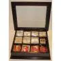 Large Tea Bag Chest Cabinet/Tea Bag Storage Box, Solid Wood (Mahogany Finish) Large Tea Bag Chest Cabinet/Tea Bag Storage Box, Solid Wood (Mahogany Finish)