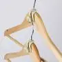 Mini Clothes Hangers 5/15pcs Creative Easy Hook Closet Organizer Storage Rack Hanger Holder for Closet Home & Living (Green, 5pcs)