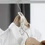 TOPBATHY 4pcs Cascading Clothes Hangers Space Saving Multi Layer Hooks Connection Folding Storage Clothes Rack Hanger