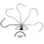 30lb Swivel Swing Powerful Magnetic Hooks Magnetic Swivel Hooks - Heavy Duty Super Strong Hook Magnet Set - Best For Refrigerator, Door Coat Hook, Grill Utensils, Cruise Cabin Wall, Garage Tool Hanger 30lb Swivel Swing Powerful Magnetic Hooks Magnetic Swivel Hooks - Heavy Duty Super Strong Hook Magnet Set - Best For Refrigerator, Door Coat Hook, Grill Utensils, Cruise Cabin Wall, Garage Tool Hanger