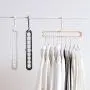 fly the sky 10PC Magic Hangers Closet Space Saving Hangers Multi Hangers Cascading Hangers Multifunctional Hangers Space Saver Hangers