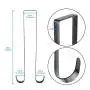 Autobestown Doublesided Hook Christmas Wreath Hanger Door Hook 13/15 Inches Decoration Storage Hook Festive Party Supplies